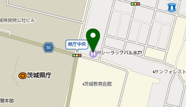 HESTAチャージ シーラックパル水戸の地図画像