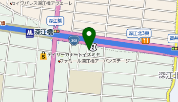 HESTAチャージ 大阪シティ信用金庫深江橋支店の地図画像