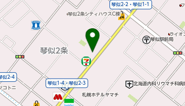 HESTAチャージ 炙り味噌ラーメン麺匠真武咲弥札幌店の地図画像