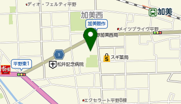 HESTAチャージ グラン・コート加美の地図画像