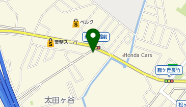 HESTAチャージ 台湾料理三福源の地図画像