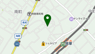 HESTAチャージ BARUMEの地図画像