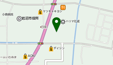 HESTAチャージ 岩沼ひまわりの地図画像