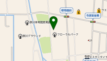 HESTAチャージ 南砺市園芸植物園の地図画像