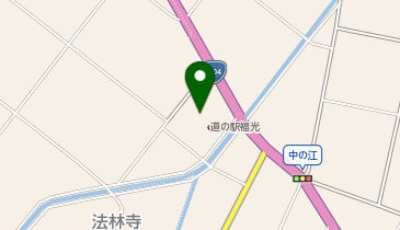 HESTAチャージ 道の駅福光の地図画像