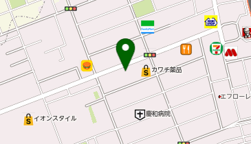 HESTAチャージ carrefourOHANAせんげん台店の地図画像