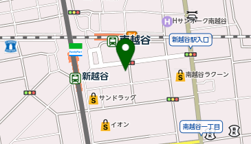 HESTAチャージ carrefourNoa南越谷2号店の地図画像