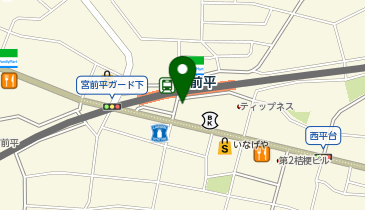 HESTAチャージ carrefourNoa宮前平店の地図画像