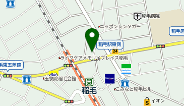 HESTAチャージ carrefourNoa稲毛店の地図画像