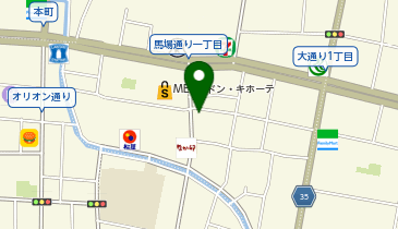 HESTAチャージ CiLvA宇都宮店の地図画像