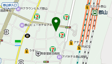 HESTAチャージ CiLvA郡山店の地図画像