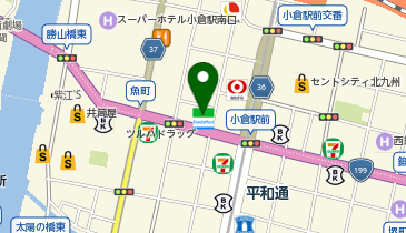 HESTAチャージ carrefourNoa小倉店の地図画像