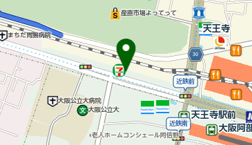 HESTAチャージ carrefourNoa天王寺の地図画像