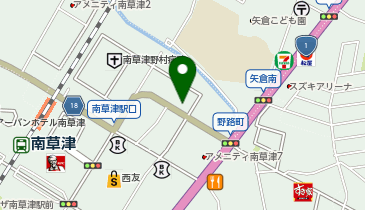 HESTAチャージ ハウスセゾン南草津店の地図画像