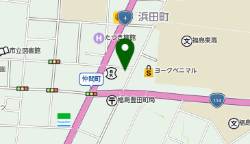 HESTAチャージ 特製やわらかからあげ味工房浜田店の地図画像