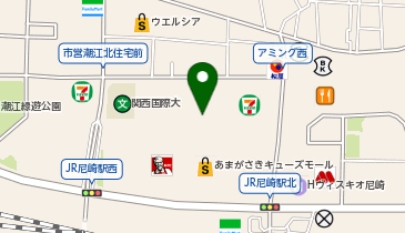 HESTAチャージ 尼崎ガーデン歯科の地図画像