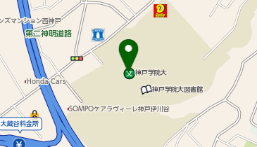 HESTAチャージ 神戸学院大学プレイガイドQ有瀬店の地図画像