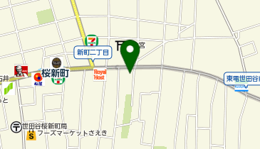 HESTAチャージ ワイガヤ桜新町店の地図画像