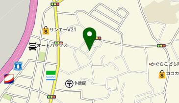 HESTAチャージ ガールズバーYOASOBIの地図画像