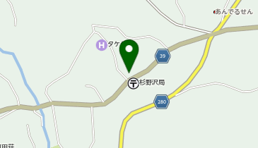 HESTAチャージ 妙高杉ノ原スキー場の地図画像