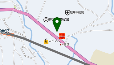 HESTAチャージ エネオス中軽井沢SSの地図画像