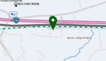 HESTAチャージ セブンイレブン軽井沢長倉店の地図画像