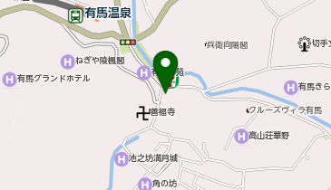 HESTAチャージ 有馬温泉観光総合案内所の地図画像