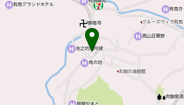 HESTAチャージ 湯の花堂の地図画像