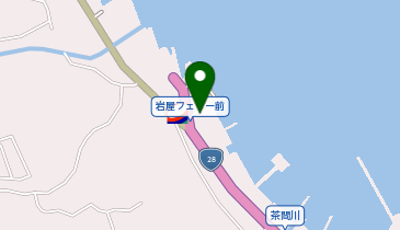 HESTAチャージ コスモ石油岩屋給油所の地図画像
