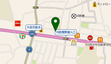 HESTAチャージ 焼肉京城苑印西木下店の地図画像