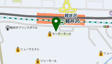 HESTAチャージ セブンイレブン7FS軽井沢プリンスショッピングプラザ店の地図画像