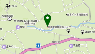 HESTAチャージ 大滝乃湯の地図画像