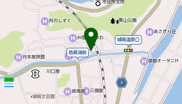 HESTAチャージ 雨音の地図画像