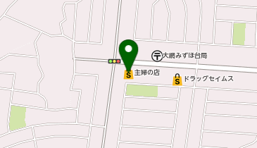 HESTAチャージ 主婦の店大綱店の地図画像