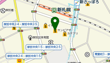 HESTAチャージ ファンタジーキッズリゾート新さっぽろ店の地図画像