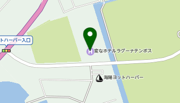HESTAチャージ 変なホテルラグーナテンボスの地図画像