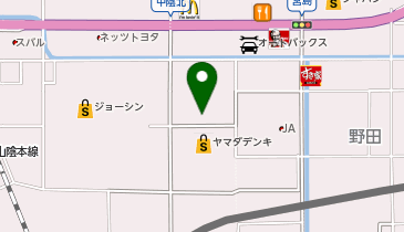 HESTAチャージ リサイクルワールド豊岡1号店の地図画像