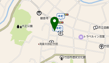 HESTAチャージ 竹田市城下町交流プラザの地図画像