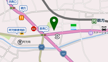 HESTAチャージ カネカ鵜方駅前店の地図画像