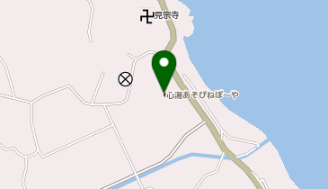 HESTAチャージ 心湯あそびねぼーやの地図画像