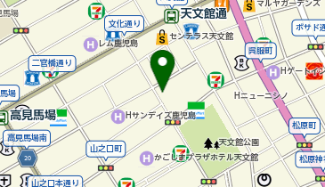 HESTAチャージ スナック花紋の地図画像