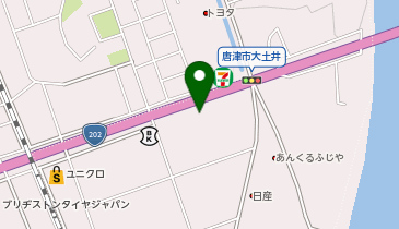 HESTAチャージ ひばり唐津店の地図画像