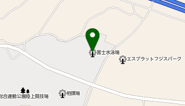 HESTAチャージ 静岡県富士水泳場の地図画像