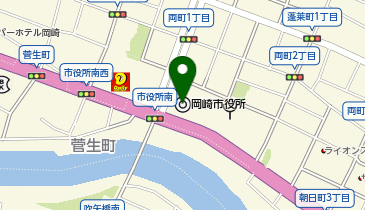 HESTAチャージ 港屋珈琲岡崎店の地図画像
