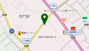 HESTAチャージ 港屋珈琲北上尾店の地図画像
