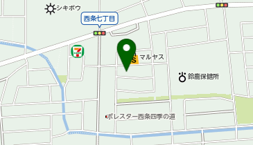 HESTAチャージ 港屋珈琲鈴鹿店の地図画像