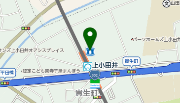 HESTAチャージ マルハン上小田井駅前店の地図画像