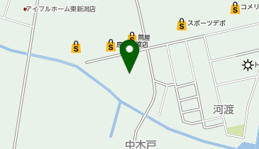 HESTAチャージ マルハン河渡店の地図画像