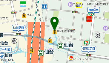HESTAチャージ マルハン仙台駅東店の地図画像
