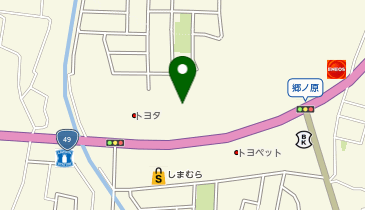 HESTAチャージ マルハン会津若松一箕店の地図画像